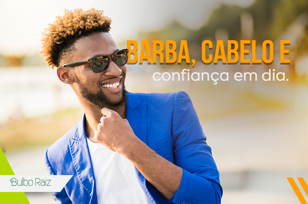 BARBA E CABELO MASCULINO ECONFIAN A EM DIA Bulbo Raiz