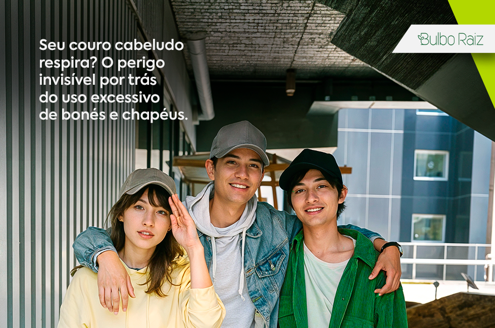 Seu couro cabeludo respira? O perigo invisível por trás do uso excessivo de bonés e chapéus