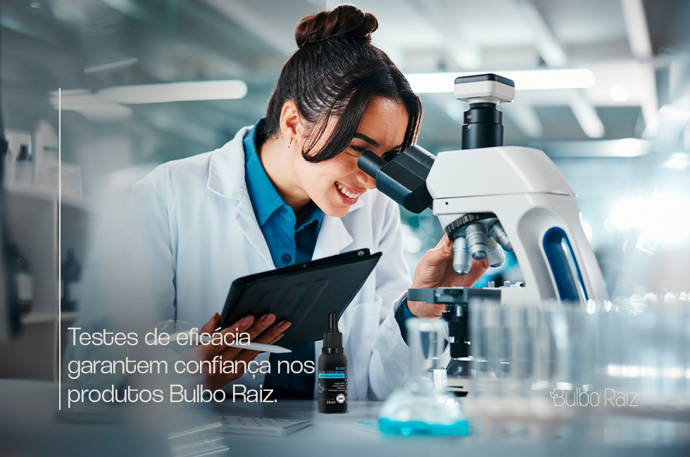 Testes de eficácia garantem confiança nos produtos Bulbo Raiz